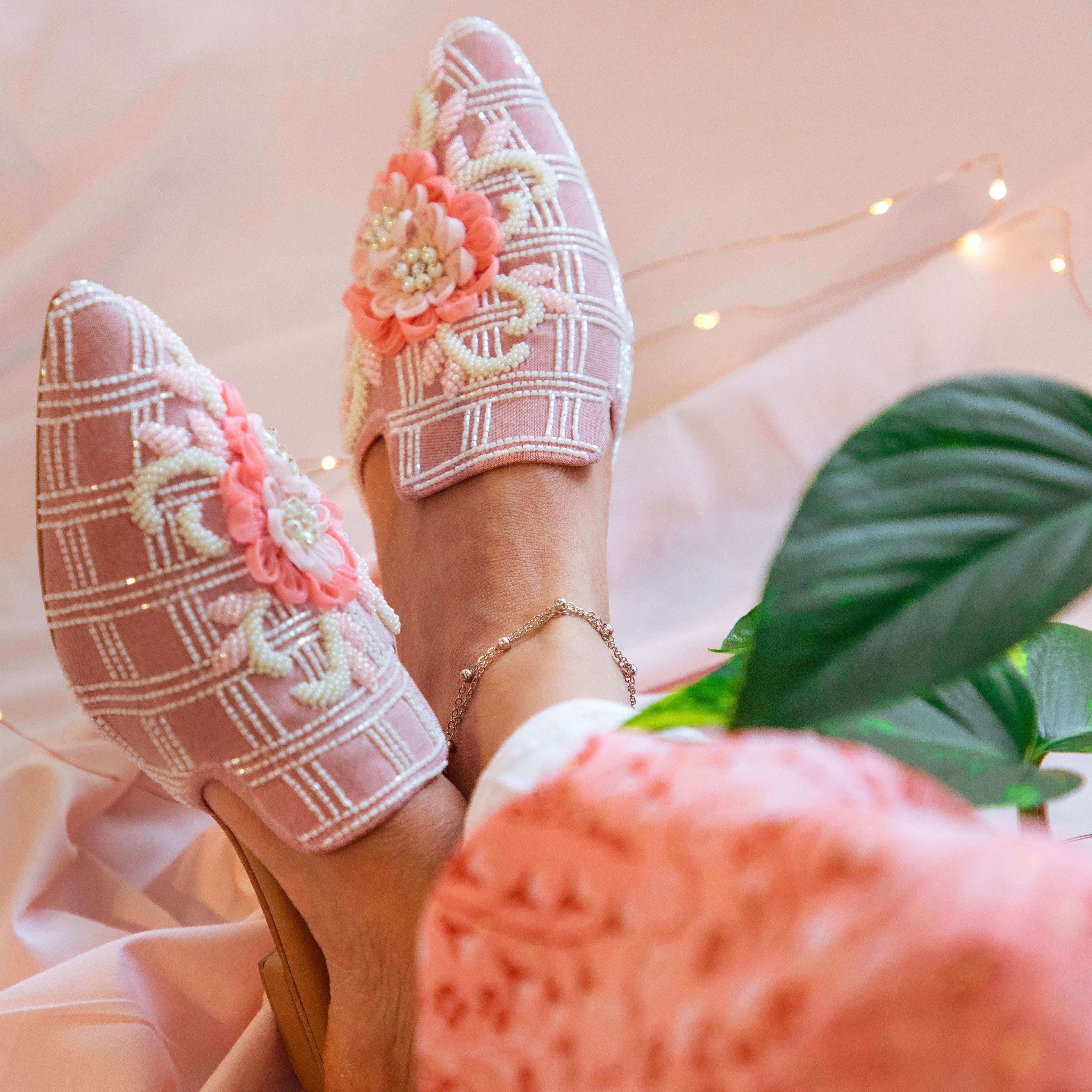 Pink Posy (Mule)